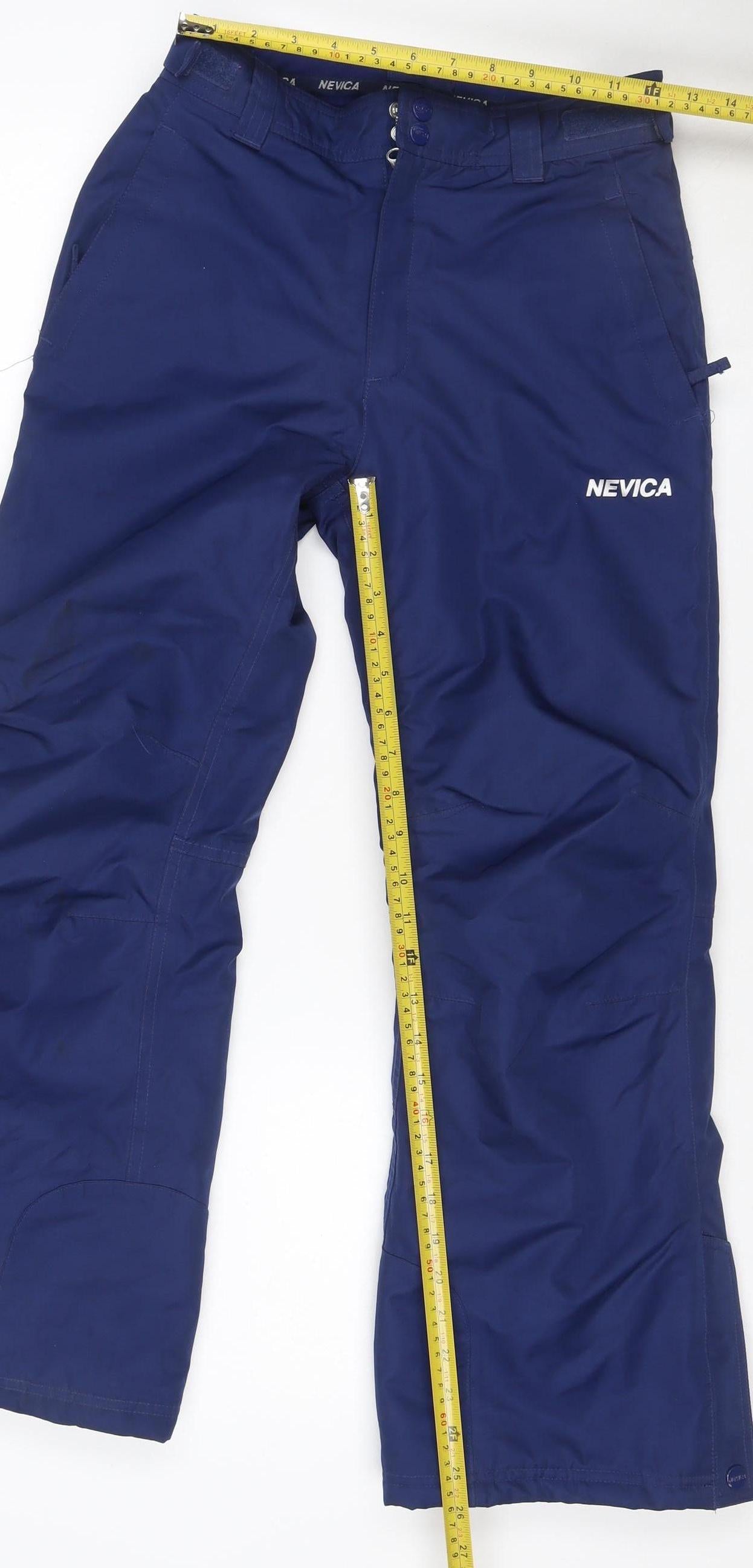 Nevica Boys Blue 11-12 Years Snow Pants Ski Trousers 100% Polyester