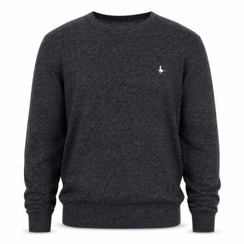 Jack Wills Men’s Grey Cotton Crew Neck Logo Pullover Jumper Size S