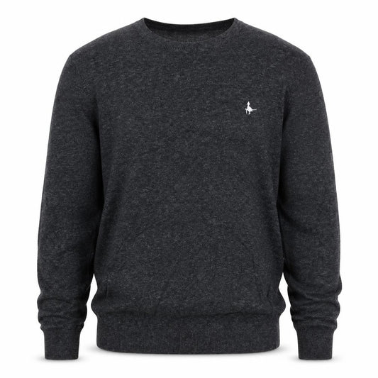 Jack Wills Men’s Grey Cotton Crew Neck Logo Pullover Jumper Size S