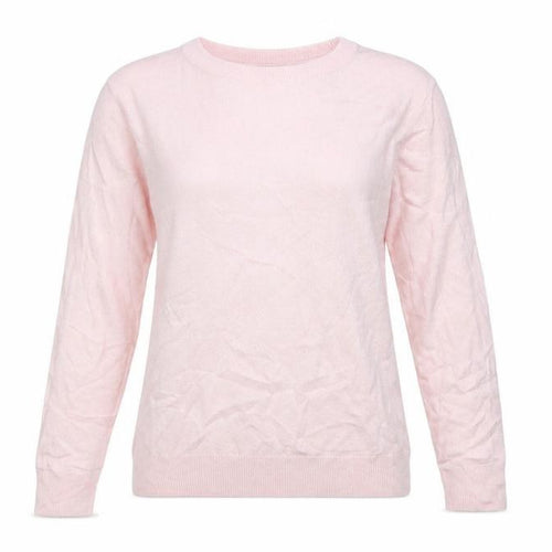 Marks and Spencer Women Pink Size 10 Crew Neck Knit Jumper