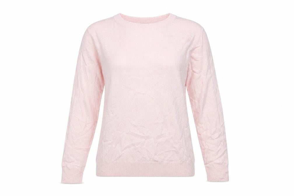 Marks and Spencer Women Pink Size 10 Crew Neck Knit Jumper