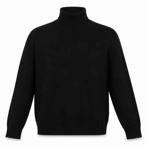 Marks and Spencer Women Black M Roll Neck Knit Jumper Long Sleeve