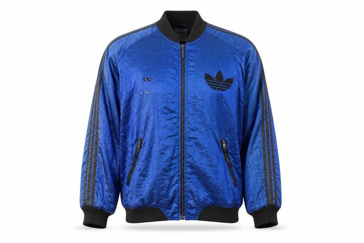 Adidas Mens Blue M Vintage 90s Track Jacket Full Zip