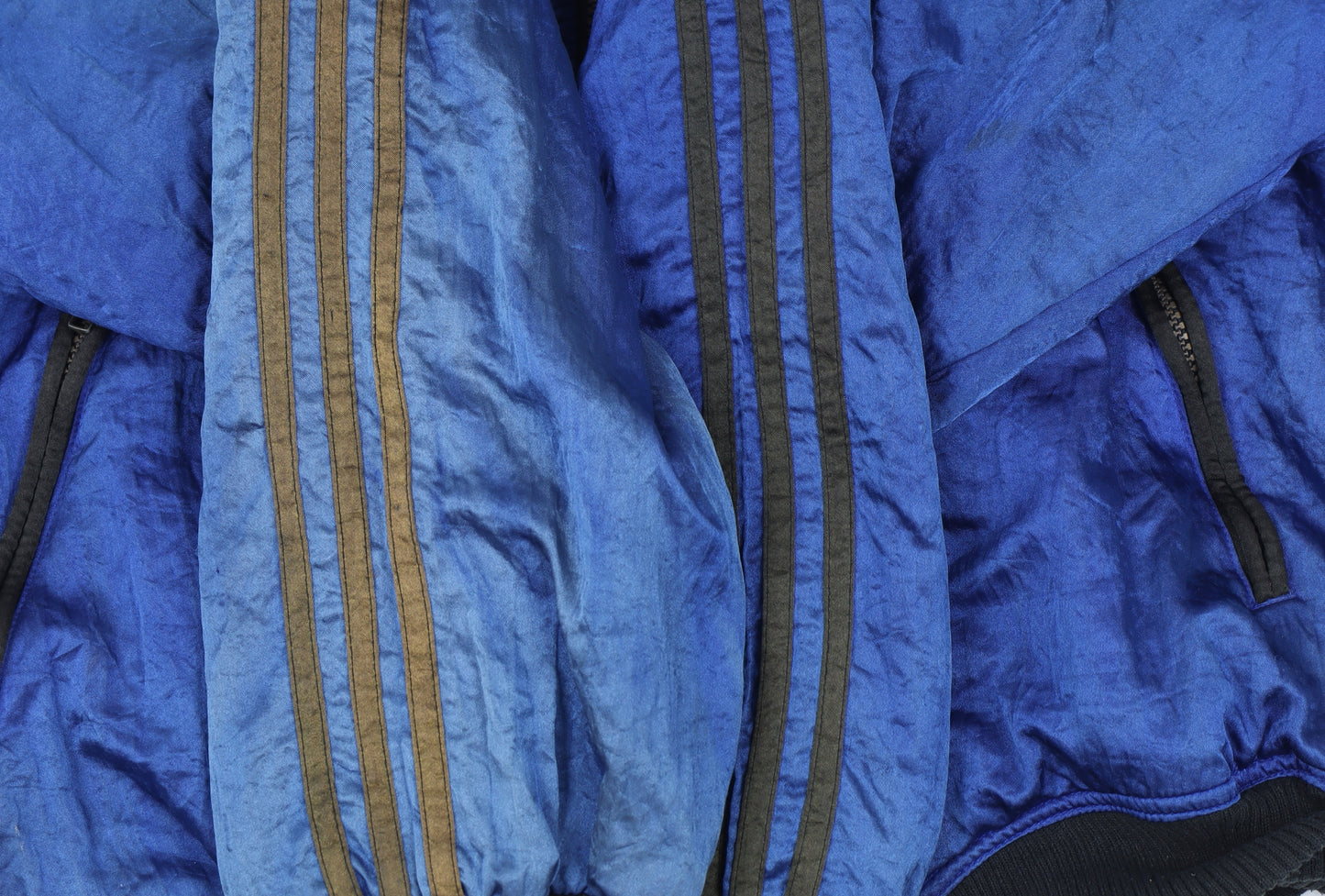 Adidas Mens Blue M Vintage 90s Track Jacket Full Zip