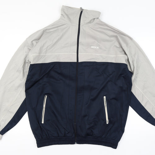 Nike Vintage Men’s Multicoloured XXL Track Jacket Full Zip Polyester