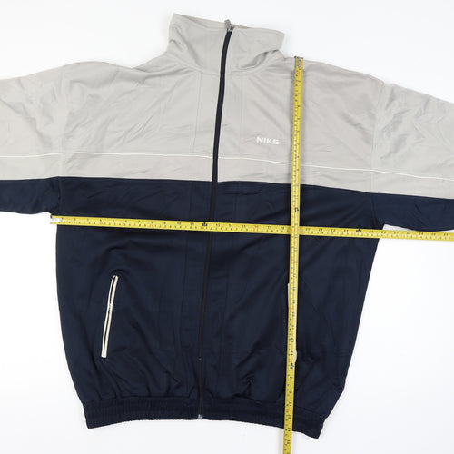Nike Vintage Men’s Multicoloured XXL Track Jacket Full Zip Polyester