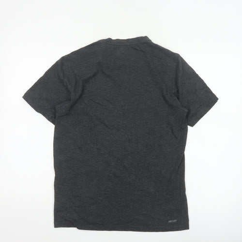 New Balance Men’s Black S Graphic Logo Sports Crew Neck T-Shirt