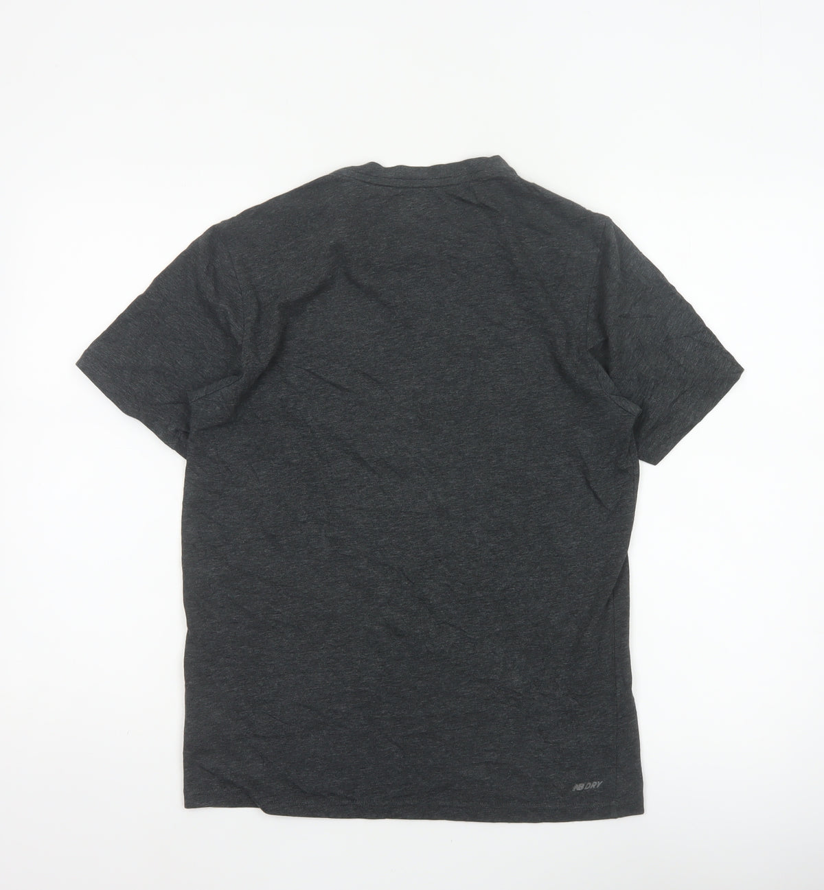New Balance Men’s Black S Graphic Logo Sports Crew Neck T-Shirt
