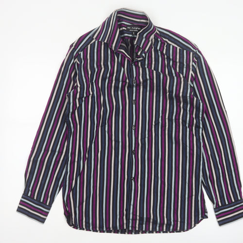 Marks and Spencer Autograph Men’s Multicoloured Stripe Shirt 15 38