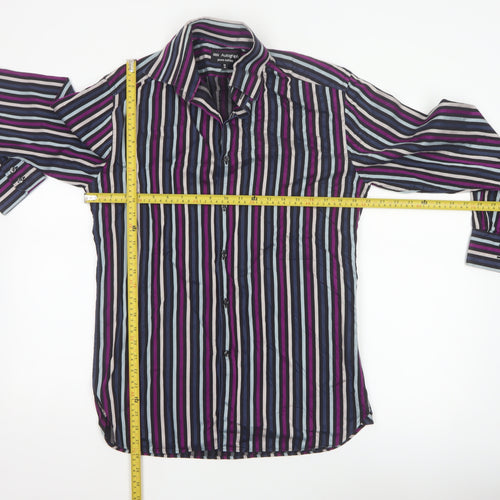 Marks and Spencer Autograph Men’s Multicoloured Stripe Shirt 15 38