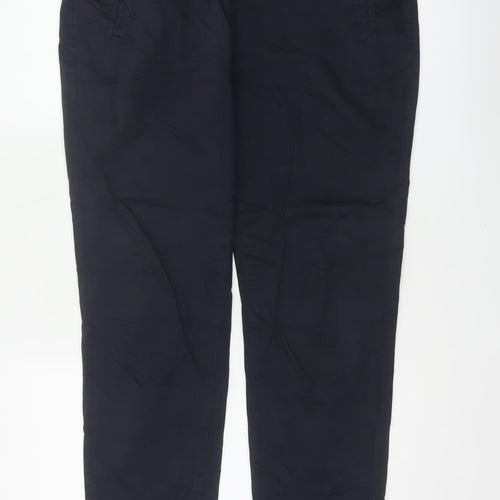 Selected Femme Unisex Blue Size 42 Tapered Chino Stretch Trousers