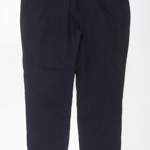 Selected Femme Unisex Blue Size 42 Tapered Chino Stretch Trousers