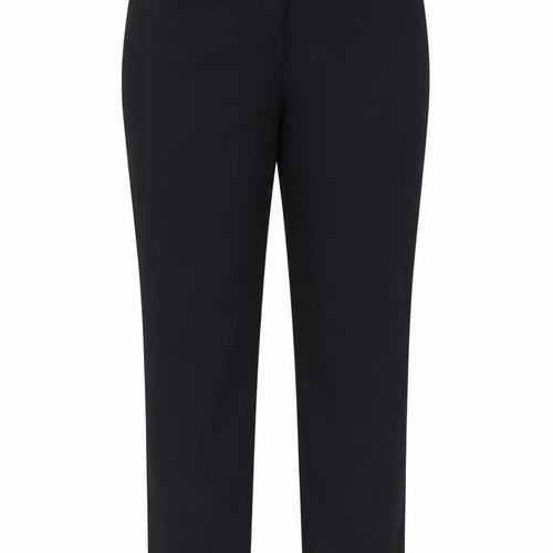 Jigsaw Women Black UK 14 Straight Tailored Work Trousers Pockets