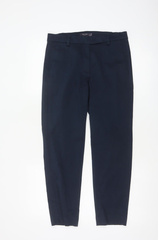 Marks & Spencer The Mia Women’s Blue Size 10 Slim Tailored Trousers