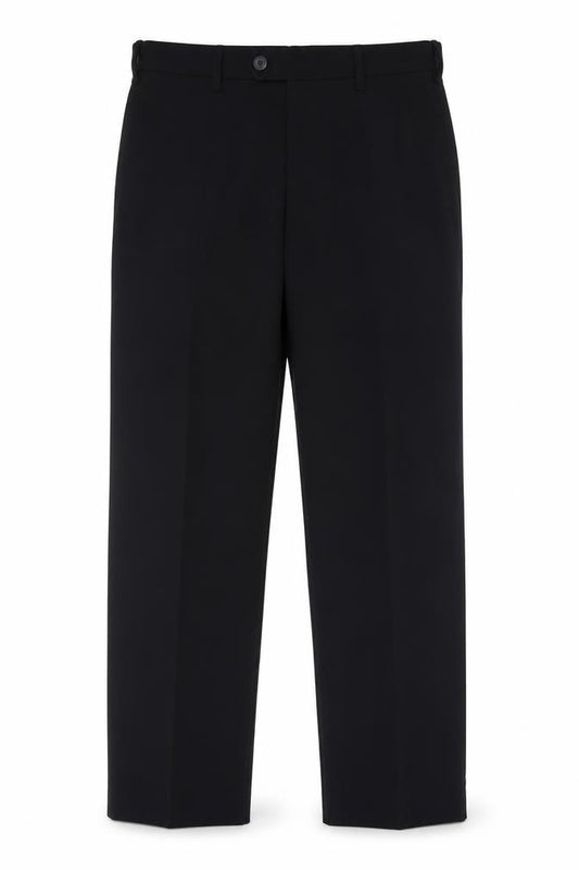 Marks and Spencer Men's Navy 34/31 Slim Fit Dress Trousers