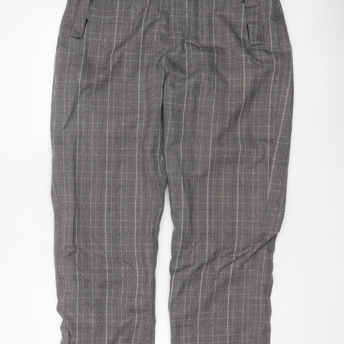 PING Collection Men's Grey Plaid W34 L31 Straight Golf Trousers