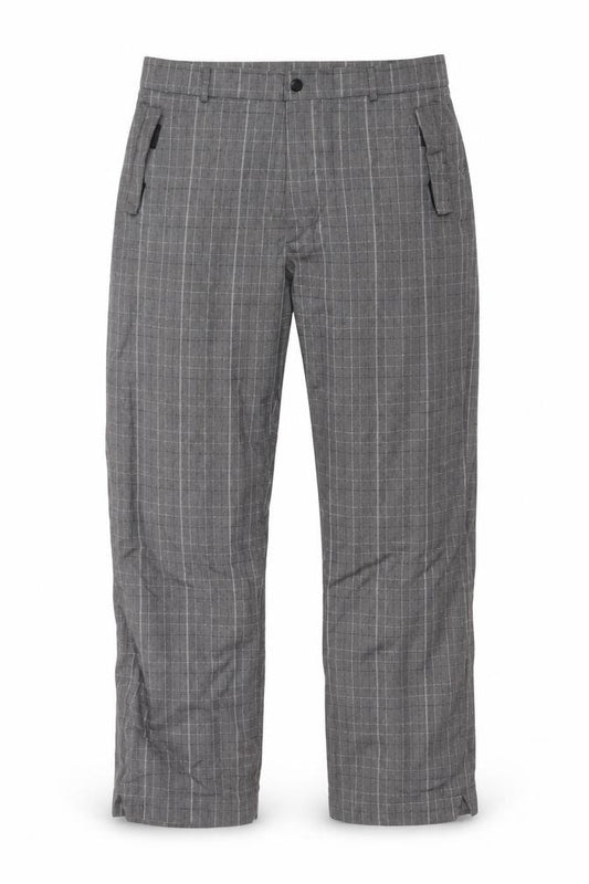 PING Collection Men's Grey Plaid W34 L31 Straight Golf Trousers