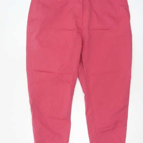 Marks & Spencer Women’s Pink Size 20 Tapered Ankle Trousers