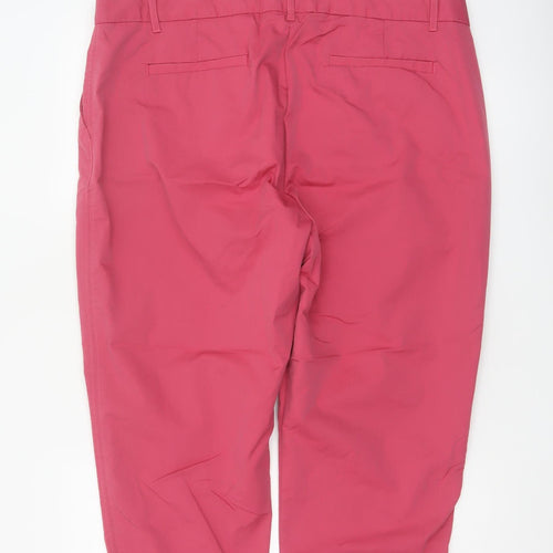 Marks & Spencer Women’s Pink Size 20 Tapered Ankle Trousers