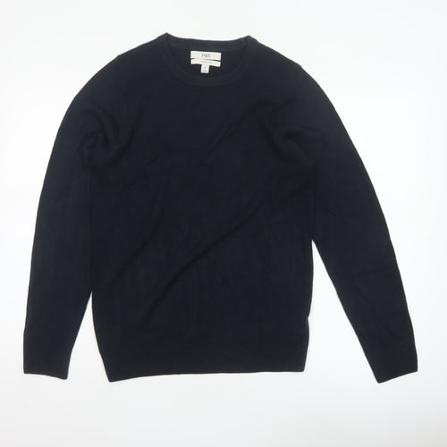 Marks & Spencer Men’s Blue S Cashmilon Crew Neck Pullover Jumper