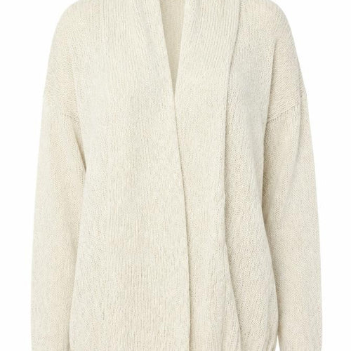 The Collection Debenhams Women's Ivory Size 20 Open Knit Cardigan