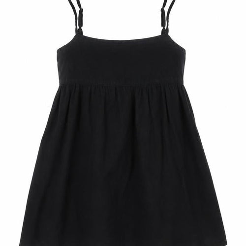 ASOS DESIGN Women Black UK 8 Adjustable Strap Camisole Tank Top