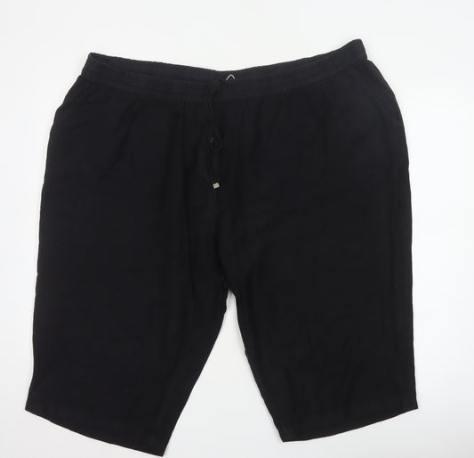 Anthology Men’s Black UK 28 Drawstring Lightweight Shorts