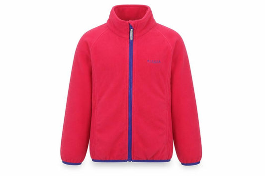 Hi Gear Girls Pink Fleece Jacket Age 9-10 Full Zip Hiking