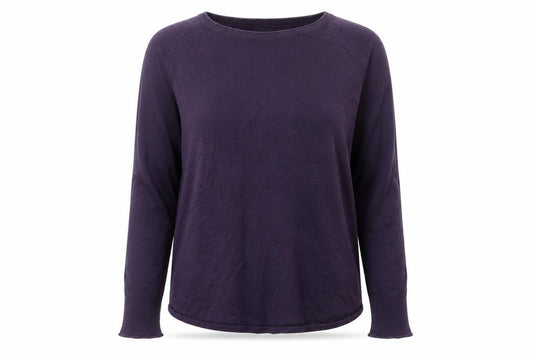 Next Women’s Purple Size 14 Crew Neck Raglan Knit Jumper