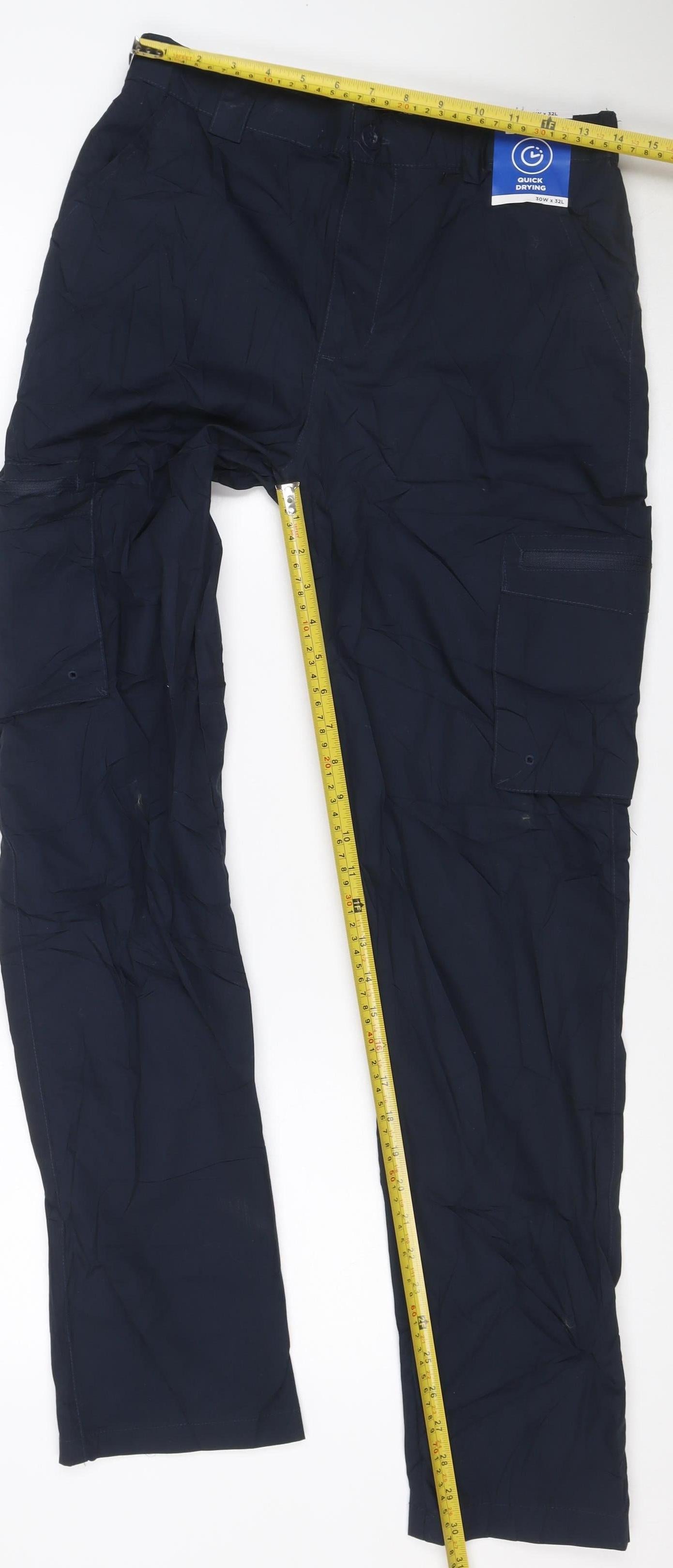 Mountain Warehouse Men's Blue 30R Walking Trousers