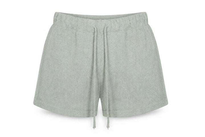 H&M Women’s Green S High Waist Knit Drawstring Sweat Shorts