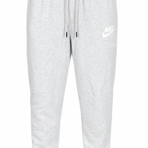 Nike Men’s Grey M Jogger Sweatpants Fleece Drawstring Logo