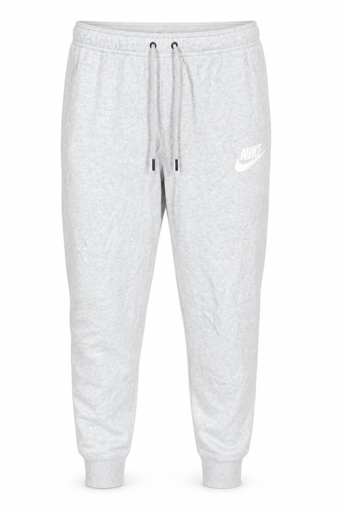Nike Men’s Grey M Jogger Sweatpants Fleece Drawstring Logo