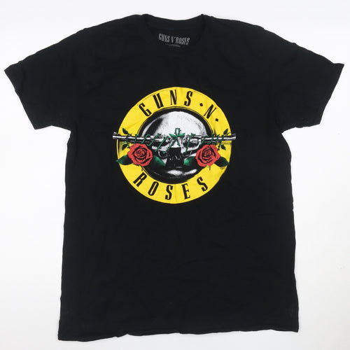 Guns N' Roses Men Black L Appetite For Destruction Rock Band T-Shirt