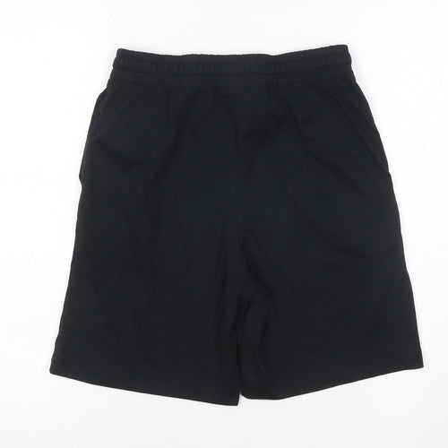 Nike Teens Black XL Athletic Drawstring Shorts Logo Pockets