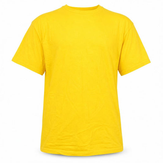 Dungeons & Dragons Men’s Yellow L Graphic Dragon Crew Neck T-Shirt