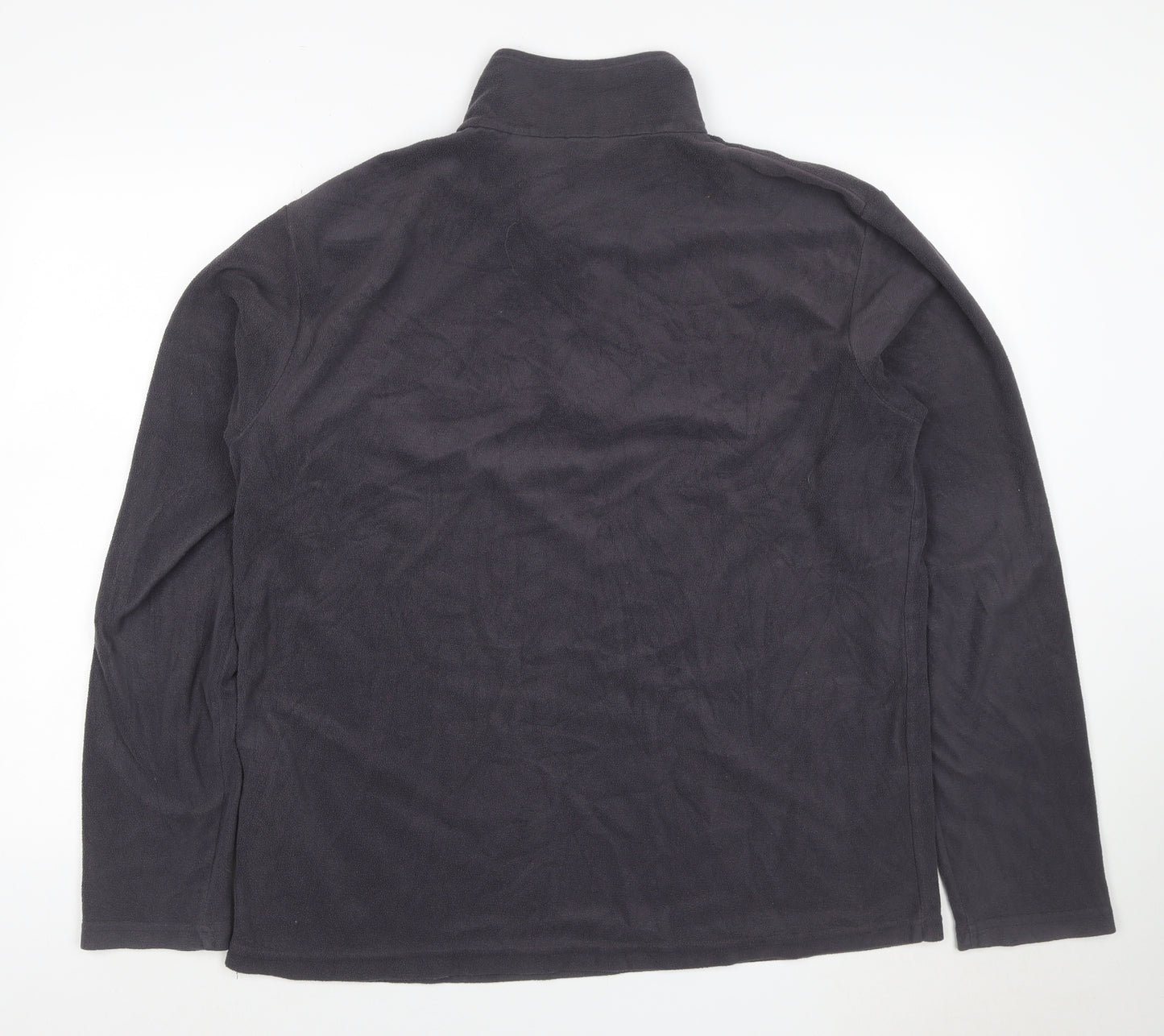 Regatta Men’s Black XL 1/4 Zip Fleece Sweatshirt Outdoor Pullover