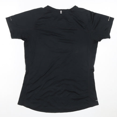 Nike Women’s Black M Dri-FIT Running Gym Athletic Jersey T-Shirt