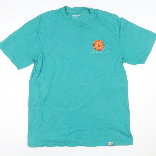 Carhartt Men’s Green M S/S Juice Graphic Print Cotton T-Shirt