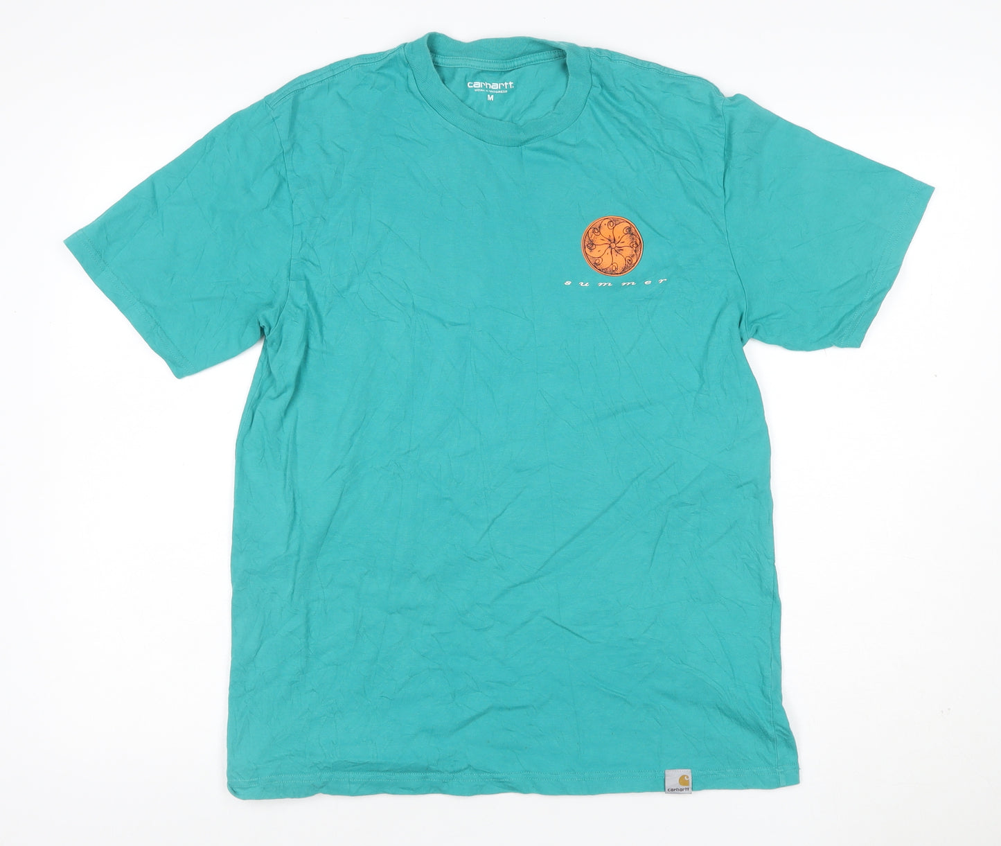 Carhartt Men’s Green M S/S Juice Graphic Print Cotton T-Shirt
