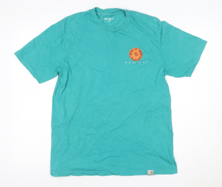 Carhartt Men’s Green M S/S Juice Graphic Print Cotton T-Shirt