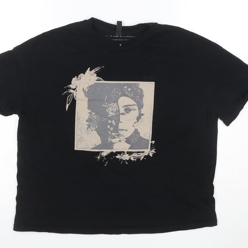 Shawn Mendes Unisex Adults Black S Basic Music Graphic T-Shirt