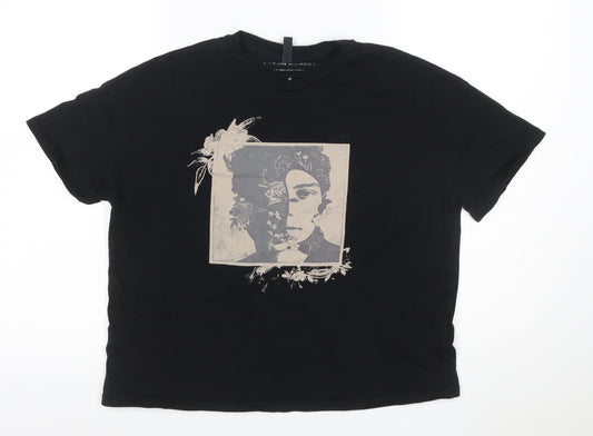 Shawn Mendes Unisex Adults Black S Basic Music Graphic T-Shirt
