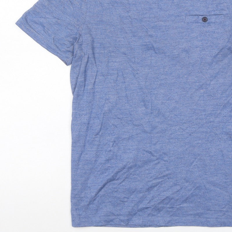Ted Baker London Men’s Blue Size L Crew Neck Pocket T-Shirt