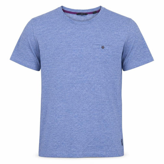 Ted Baker London Men’s Blue Size L Crew Neck Pocket T-Shirt