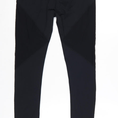 Varley Women Black L Compression Skinny Yoga Gym Leggings