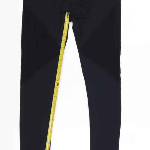 Varley Women Black L Compression Skinny Yoga Gym Leggings