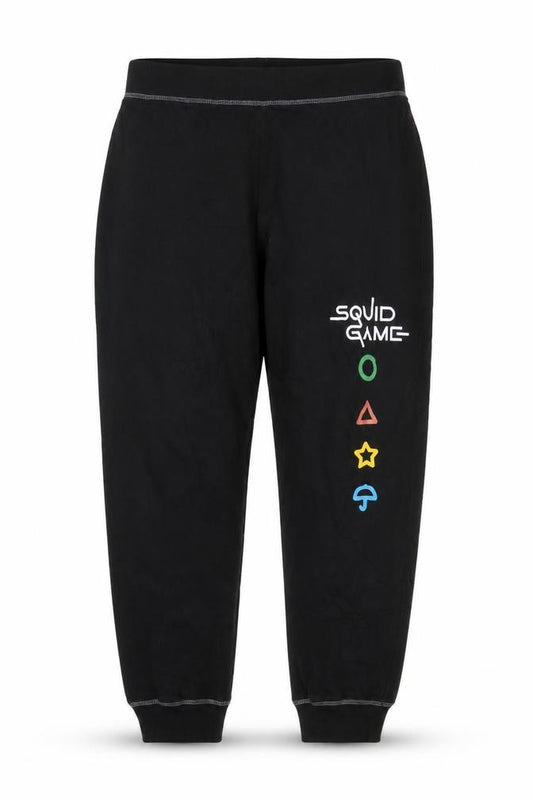 George Women Black XL Squid Game Netflix Jogger Sweatpants