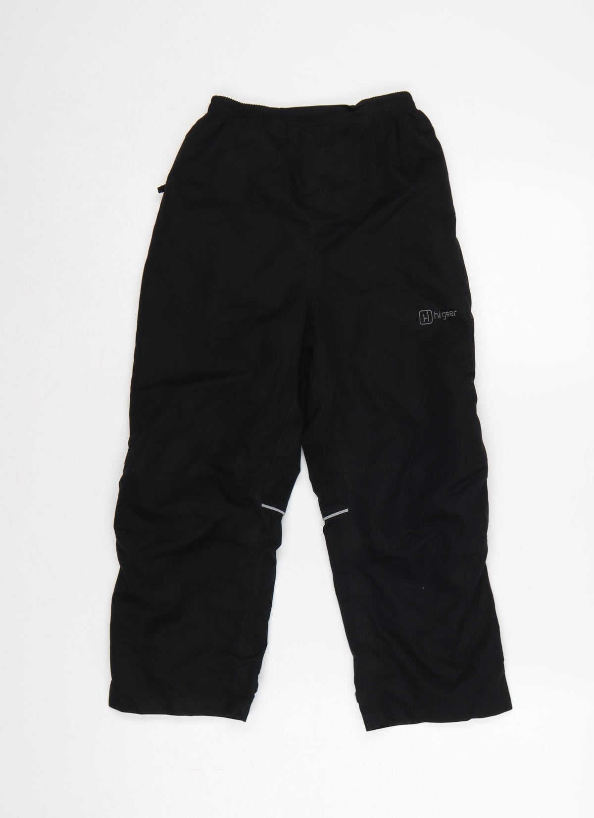 Higar Boys Black 8 Years Snow Pants Reflective Padded Ski Trousers