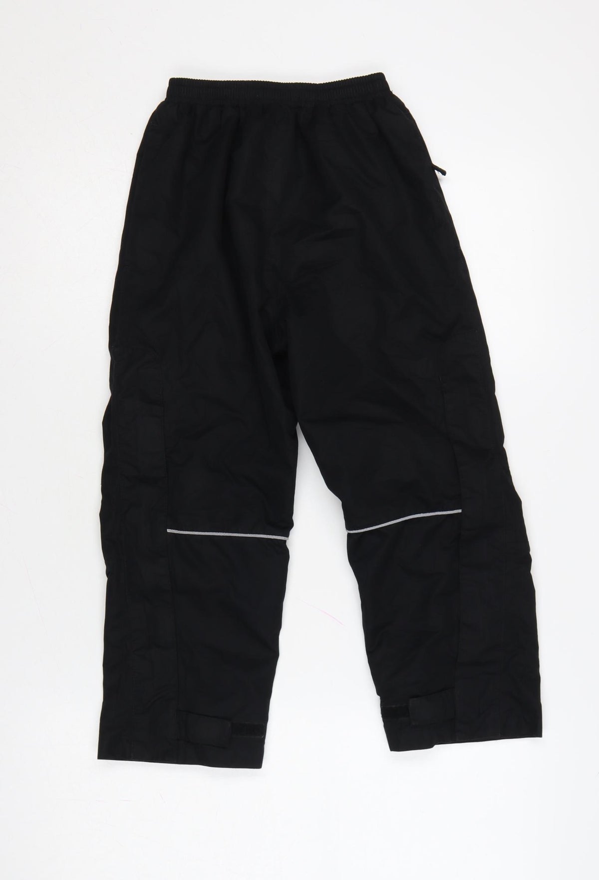 Higar Boys Black 8 Years Snow Pants Reflective Padded Ski Trousers